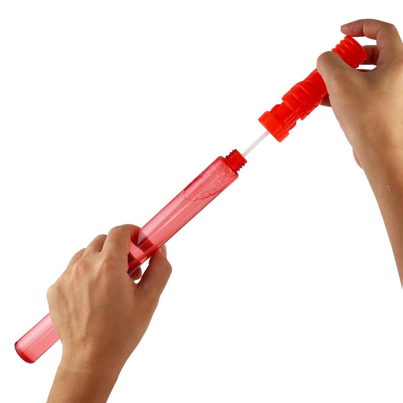 MAPIXO Bubble Wand, 14" Big Bubble Wand Set(14 Pack 7 Colour), Non-Toxic Smelless Bubble Toy for Kids Child Birthday Party Favor Wedding Summer Outdoor Activity Bathroom Bath Toys, by MAPIXO - Image 3